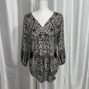 Lucky Brand Plus Size Boho Shirt -  1X